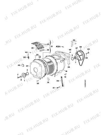 Взрыв-схема стиральной машины Quelle 110SC,6785 - Схема узла Functional parts 267